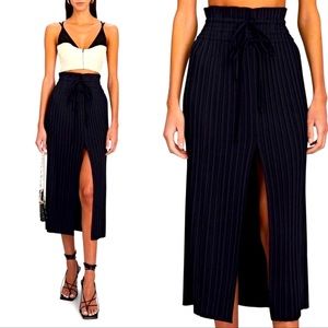 NWT ALC Stella paper bag midi skirt size 6